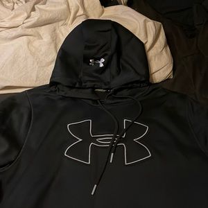 Under armor hoodie sweatshirt black size 2xl